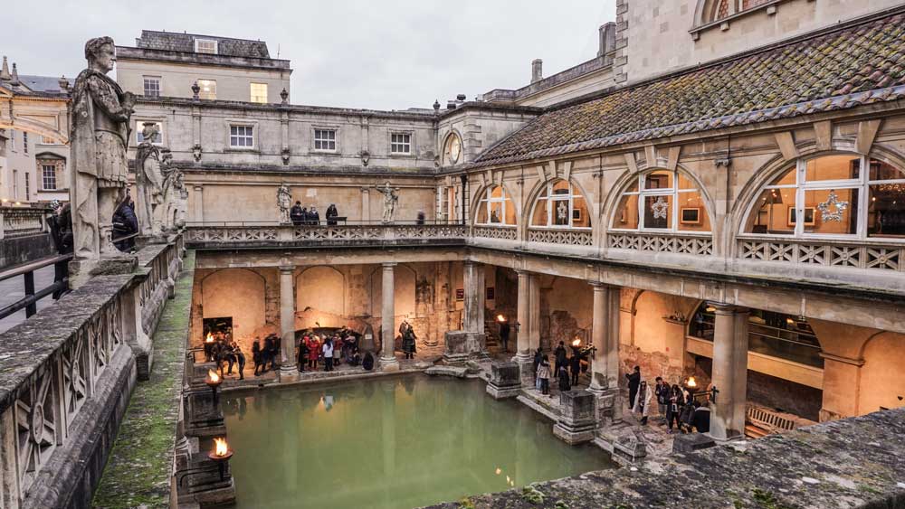 Qué ver en Bath, Inglaterra - Termas Romanas. Roman Baths