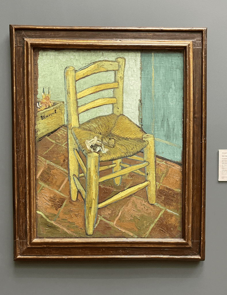 Van Gogh’s Chair – Van Gogh National gallery de Londres